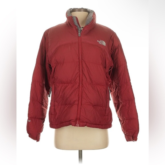 The North Face 700 Down Puffer Jacket 96 Retro Nuptse Red - Women’s Size S - Picture 1 of 4